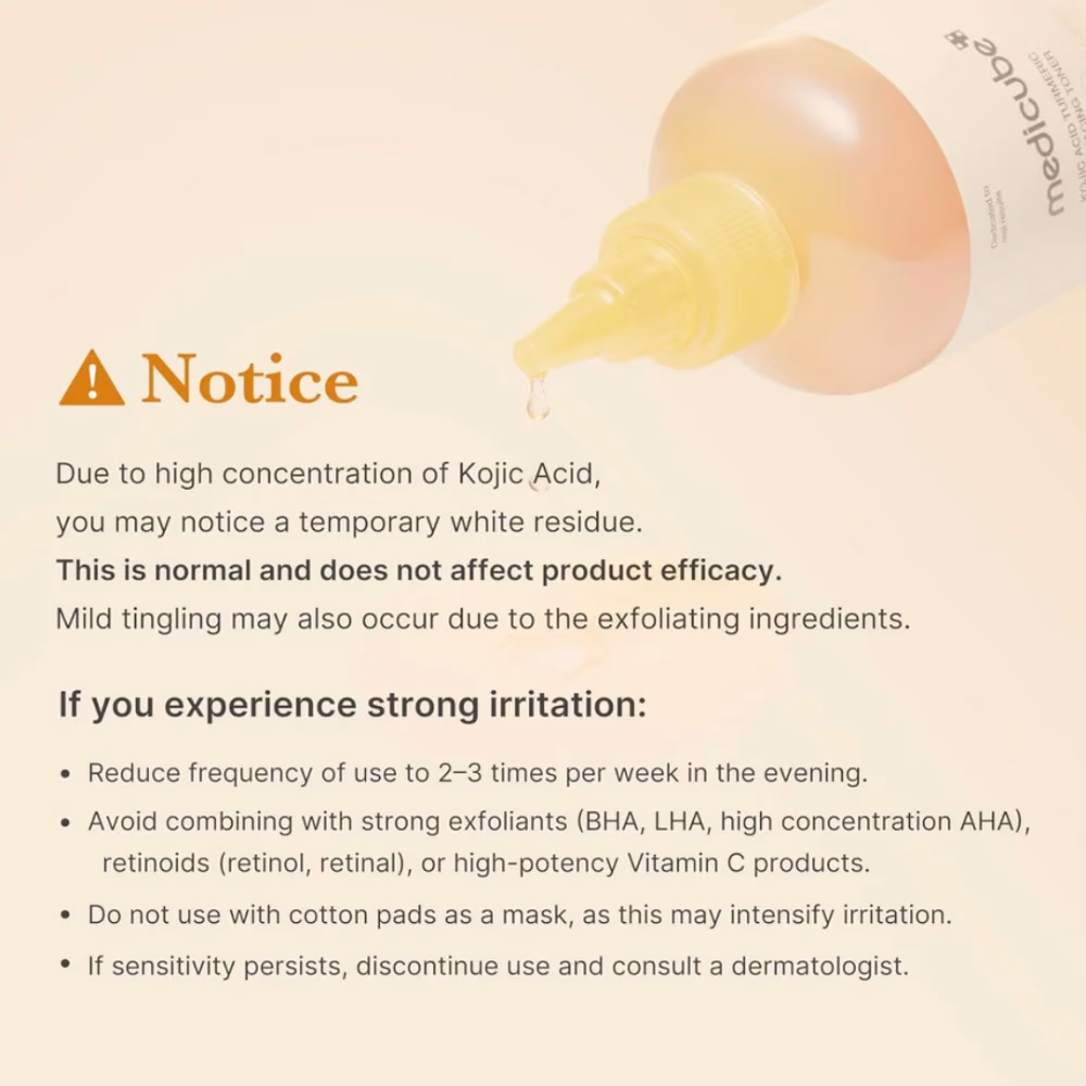 Medicube Kojic Turmeric Resurfacing Toner 250ml 3