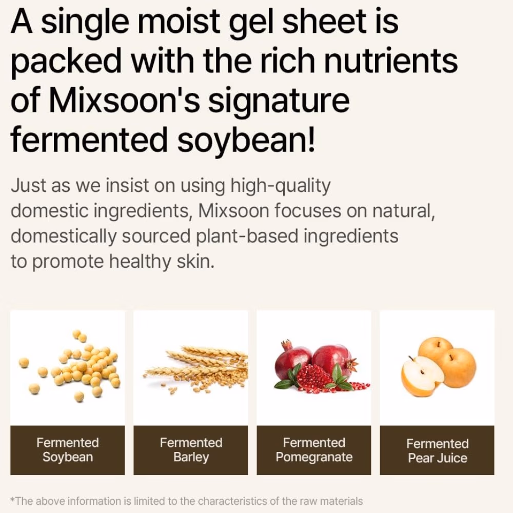 Mixsoon Bean Collagen Hydrogel Mask (35 g) 3