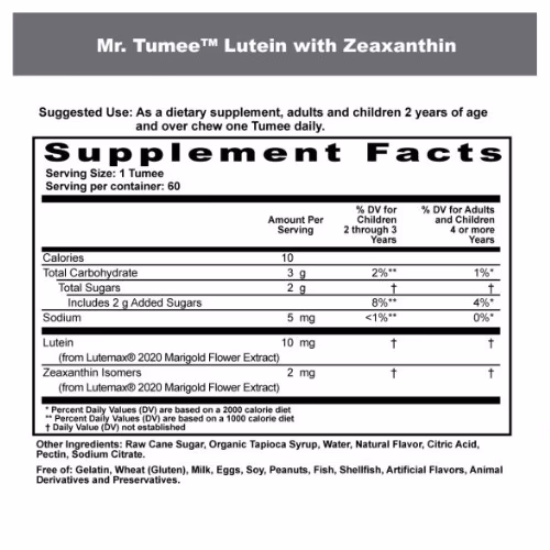 Mr. Tumee Lutein 60 Gummies 2