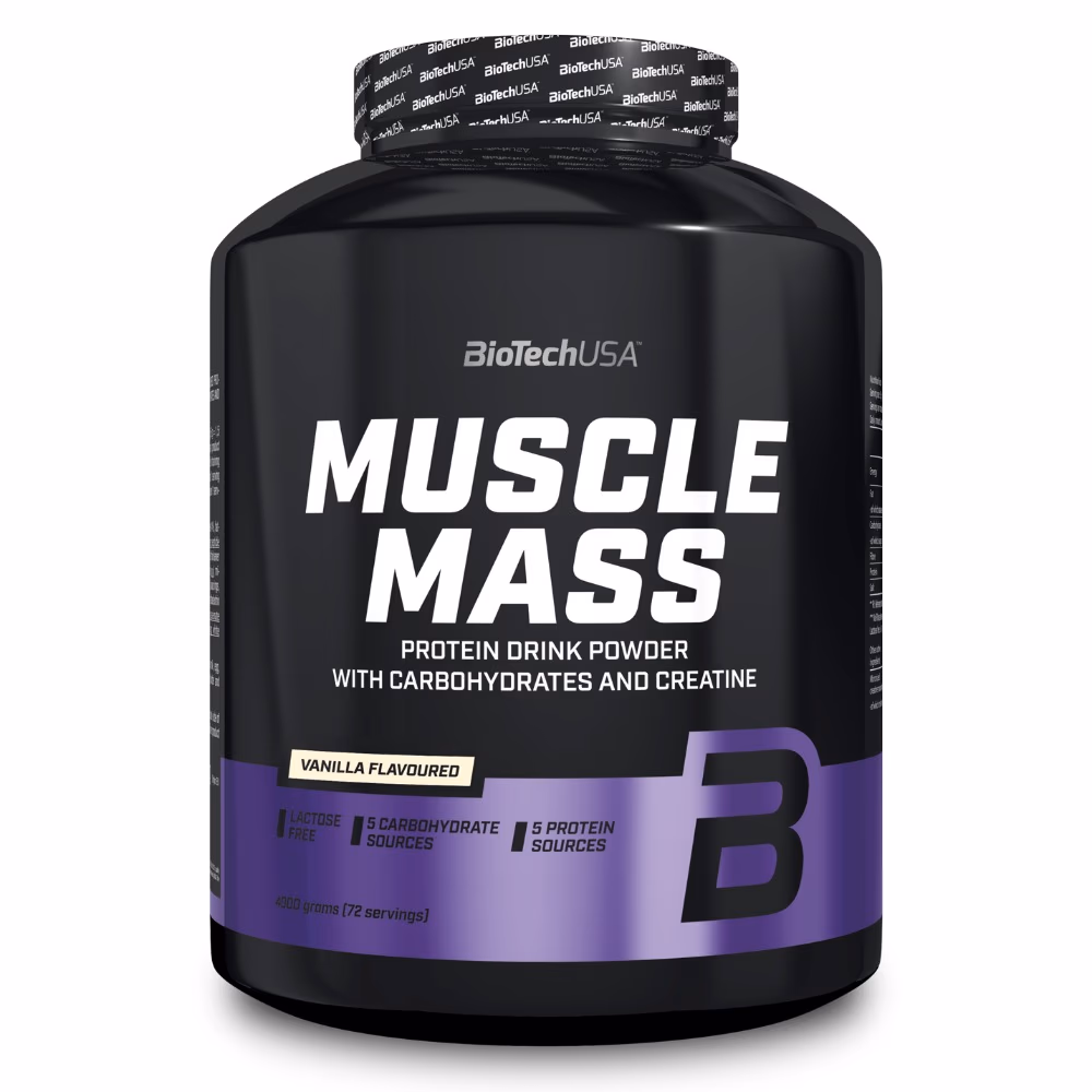 BioTechUSA Muscle Mass Vanilla - 4000g 2