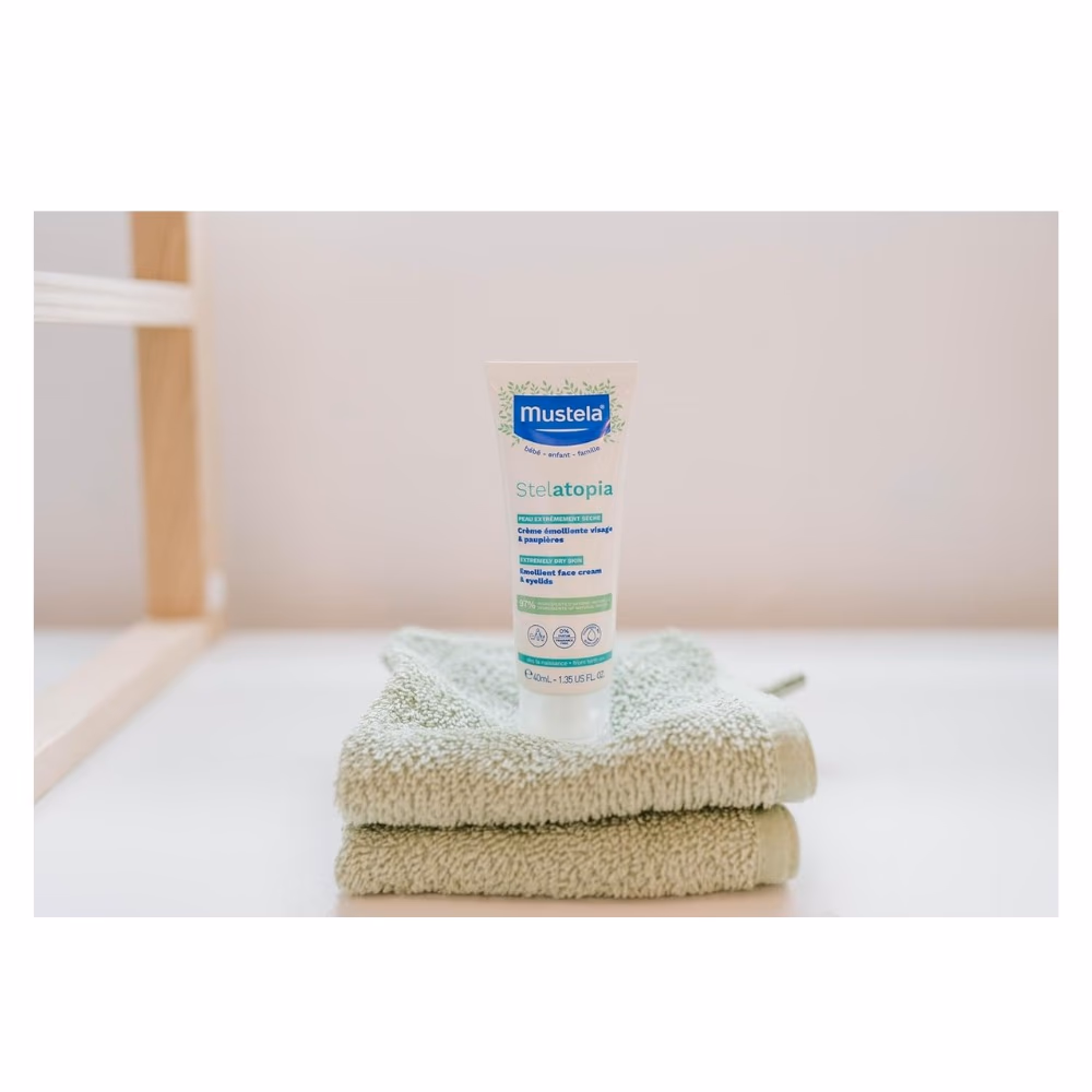 Mustela Stelatopia Emollient Face Cream 40ml 3