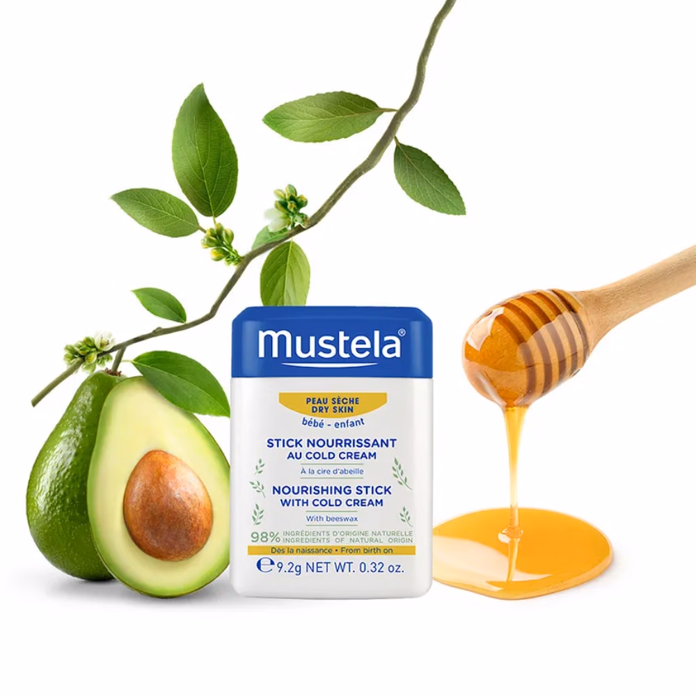 Mustela Nourishing Stick with Cold Cream 9.2g 3