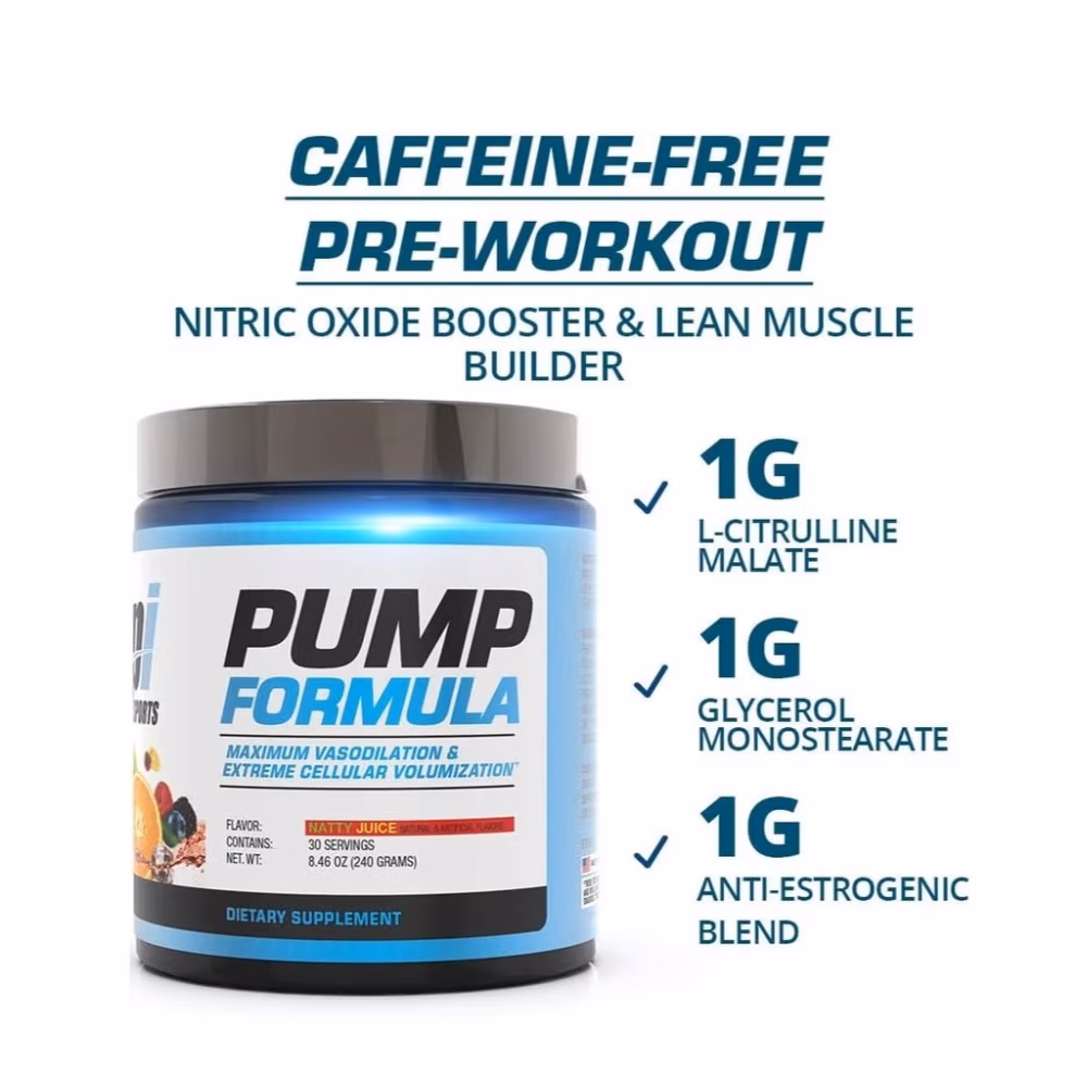 BPI Pump Formula Natty Juice 30s 2