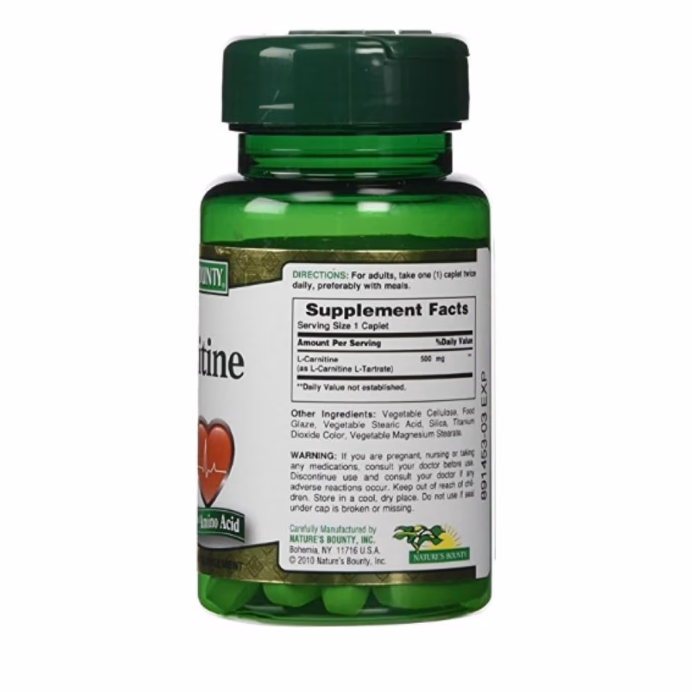 Nature’s Bounty L-Carnitine 500mg 30s 2