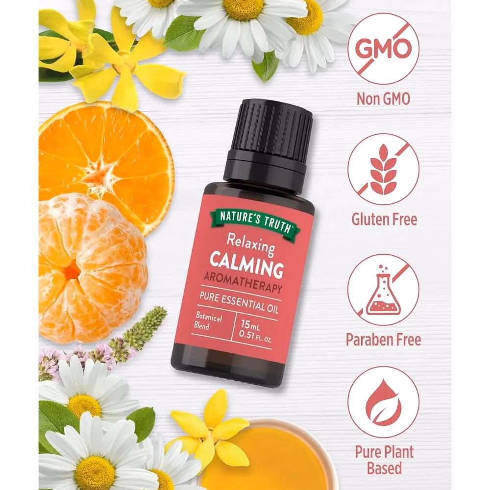 Natures Truth Pure Essential Oil Calming - 15ml 5
