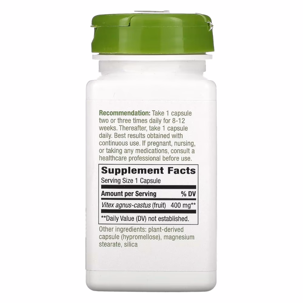 Nature's Way Vitex Fruit 400mg 100s 2