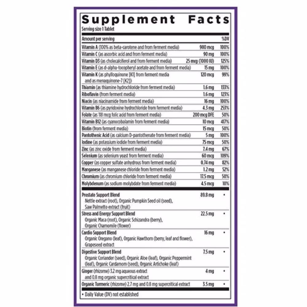 New Chapter 40+ Every Man's Multivitamin 30 Tablets 2