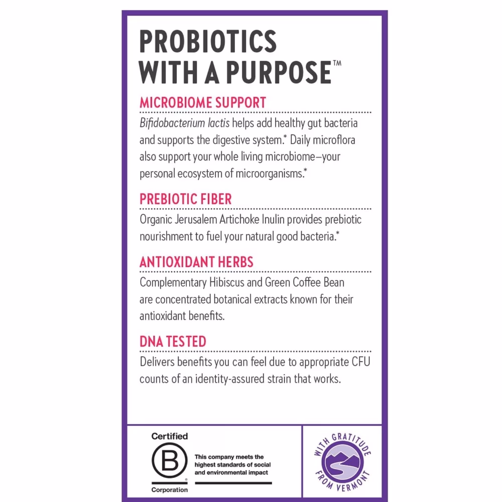 New Chapter Daily Dual Biotic Pro + Prebiotic 60 Capsules 2