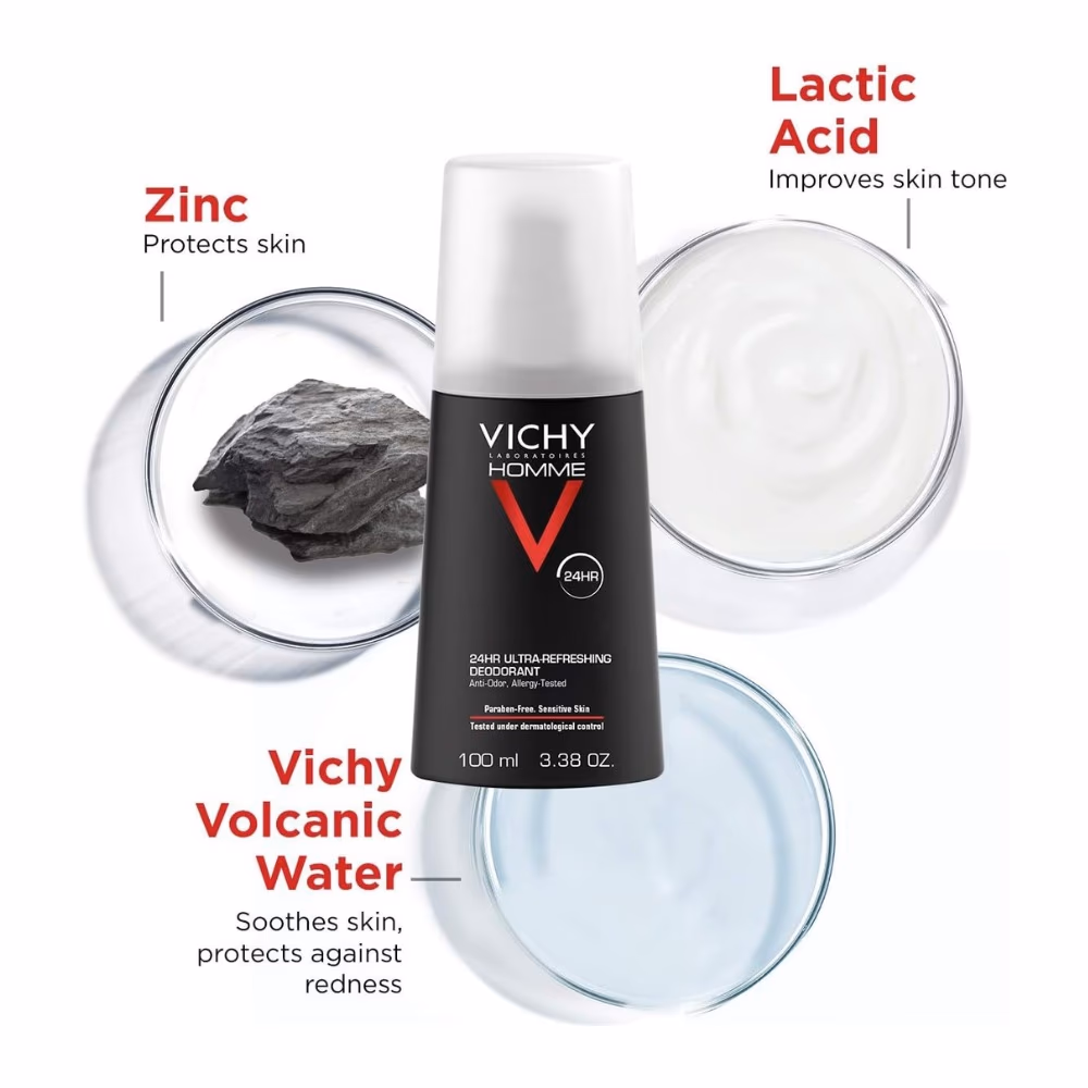 Vichy Deodorant Ultra Fresh Liquid 24H 100ML 2