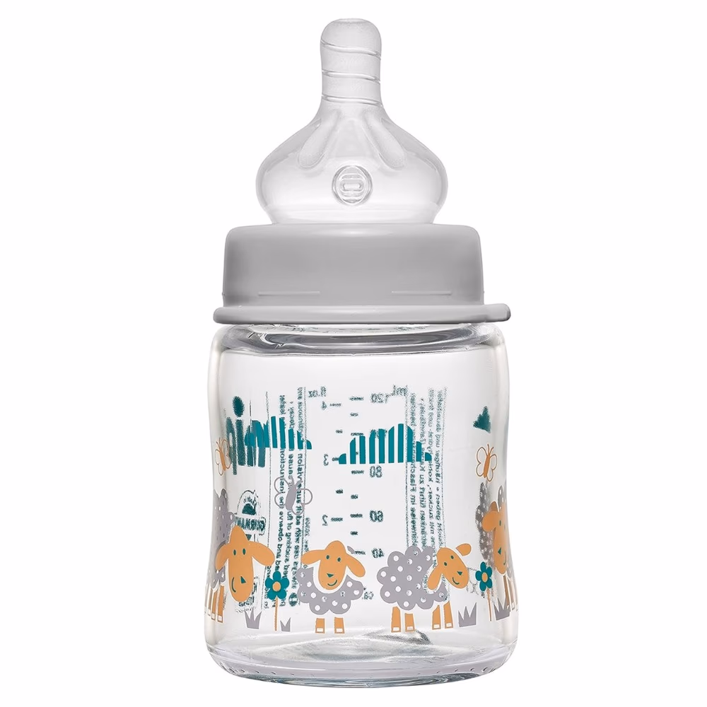 Nip Wide Neck Glass Bottle 2