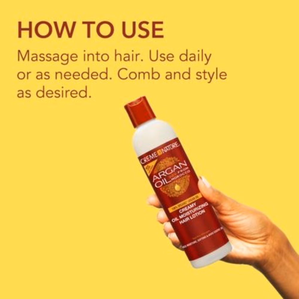Creme of Nature Argan Oil Moisture Hair Lotion 250ML  2