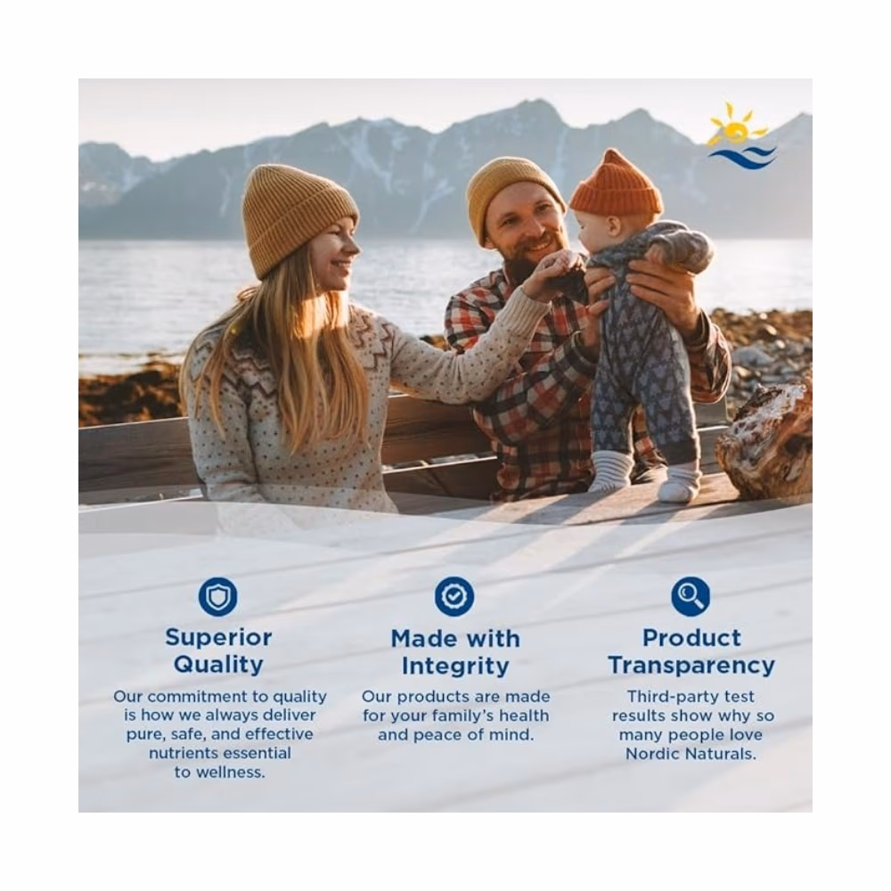 Nordic Omega 3D 60 Softgels 3