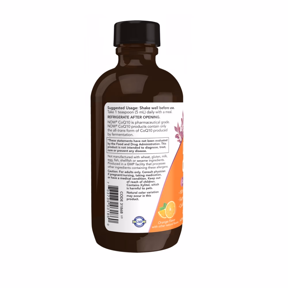 Now Liquid CoQ10 118ml Orange 3