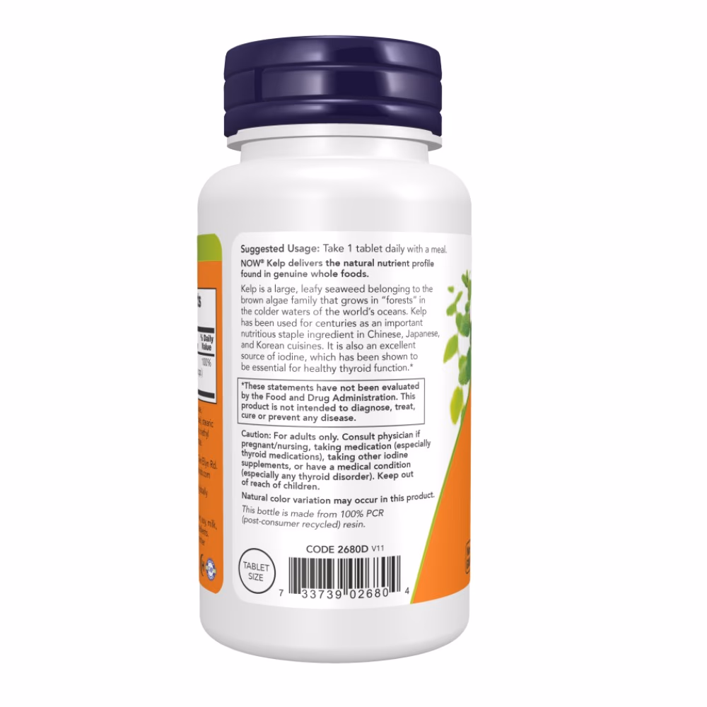 Now Kelp 200 Tablets 150mcg 3