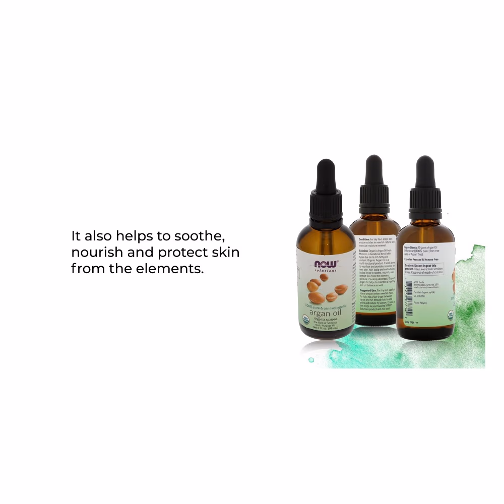 NOW Argan Oil 59ml 4