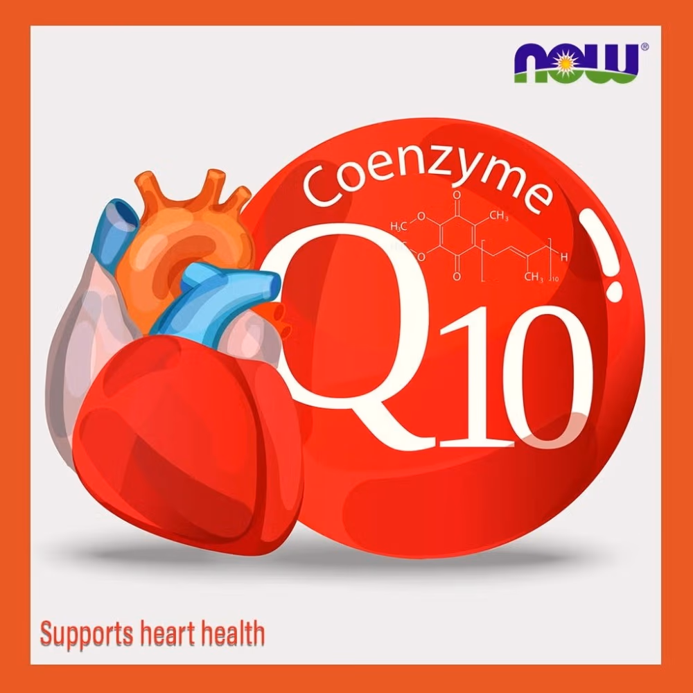 Now CoQ10 100mg 50 Softgels 2