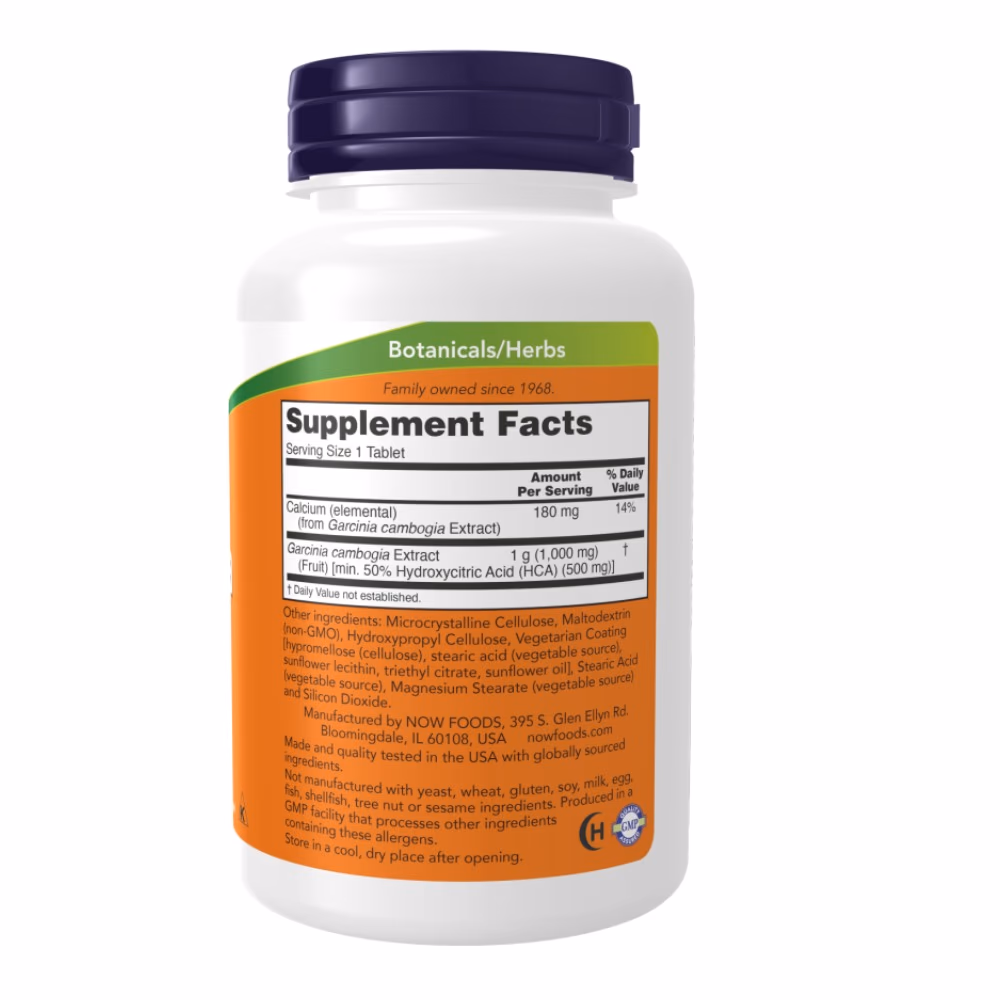 Now Garcinia 1000mg 120 Tablets 2