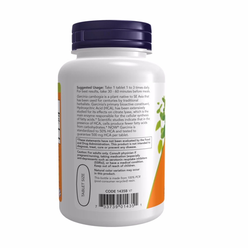 Now Garcinia 1000mg 120 Tablets 3