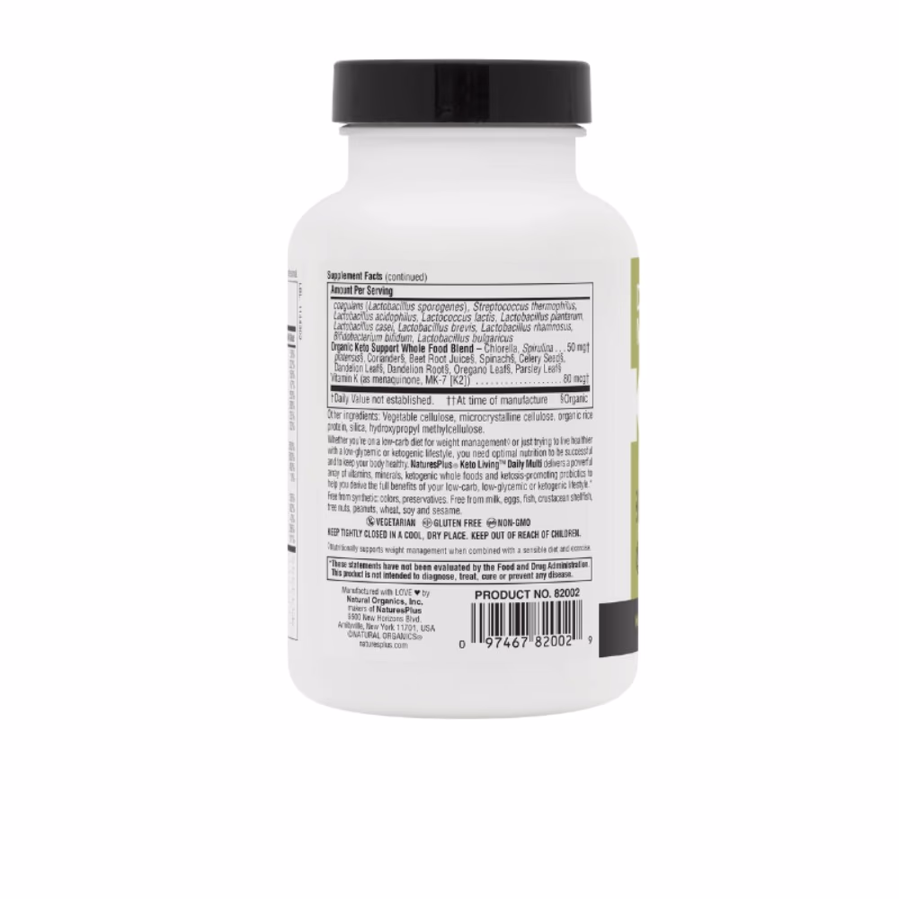 Natures Plus Daily Multi Keto Living 90 Caps 2