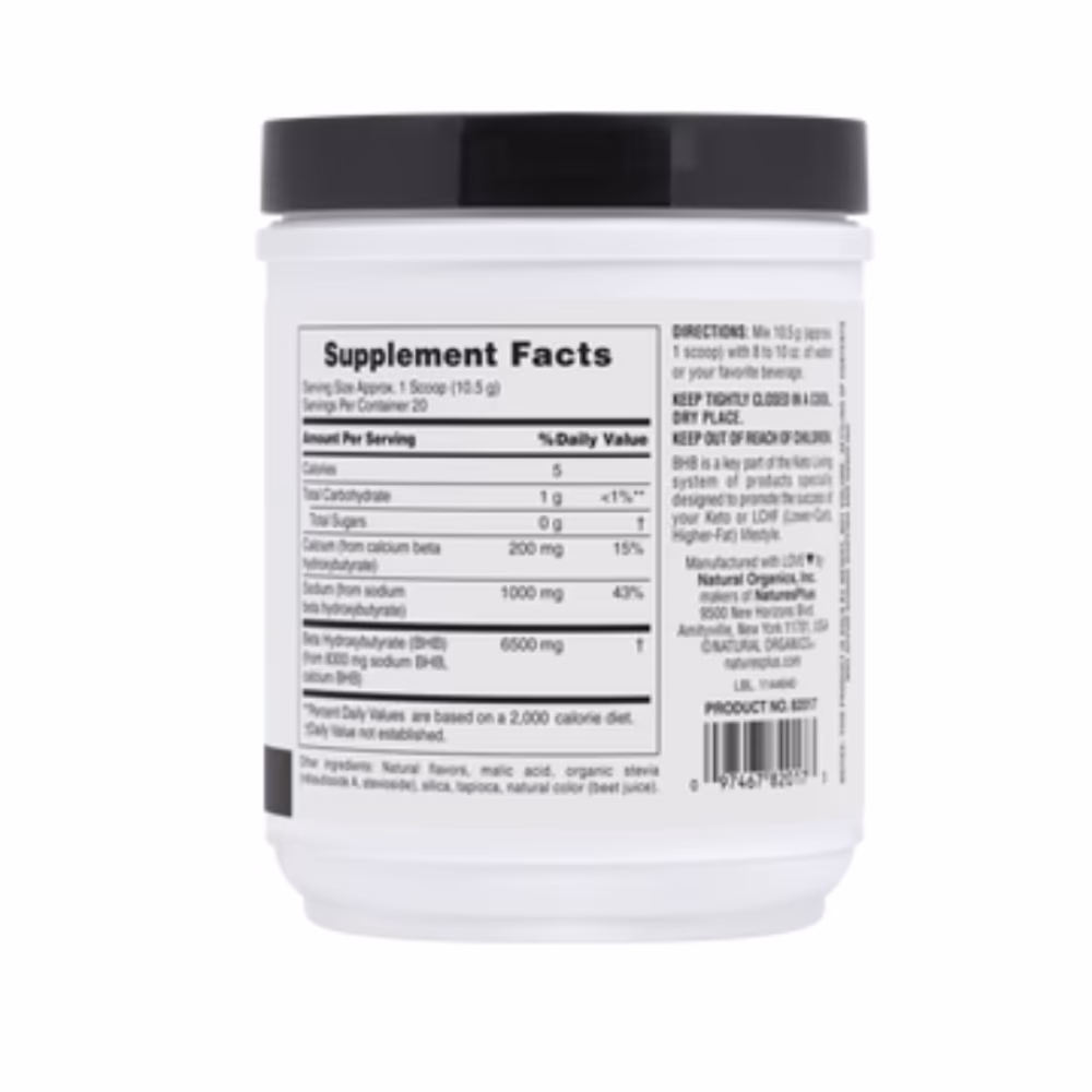 Natures Plus BHB Keto Living Powder Mix 210g 2