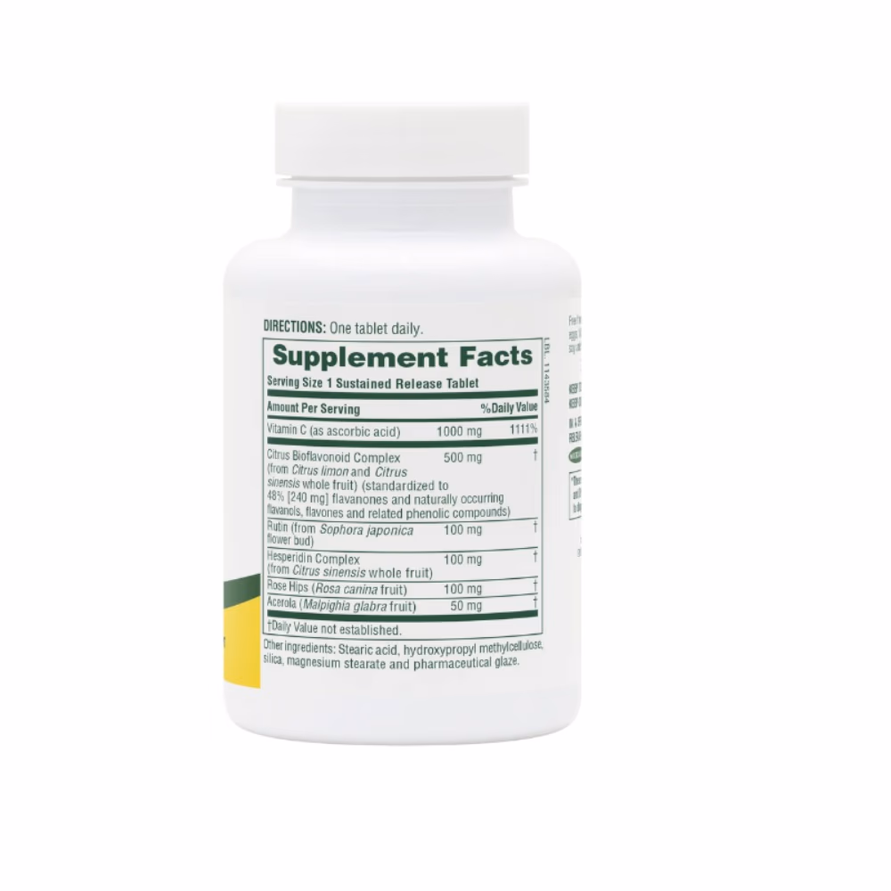 Nature's Plus Sustained Release Super C Complex 60 Tabs 3