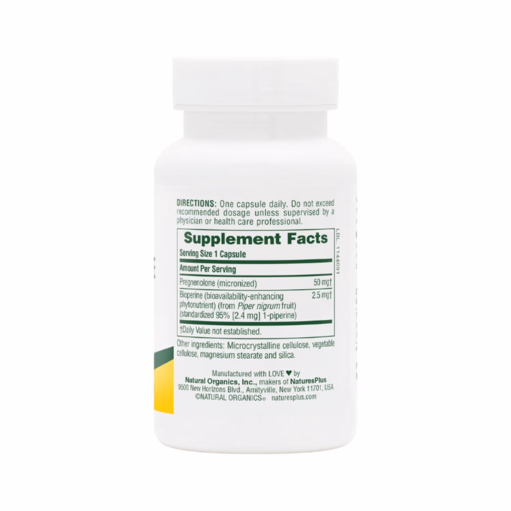 Nature's Plus Ultra Pregnenolone 60 Caps 2