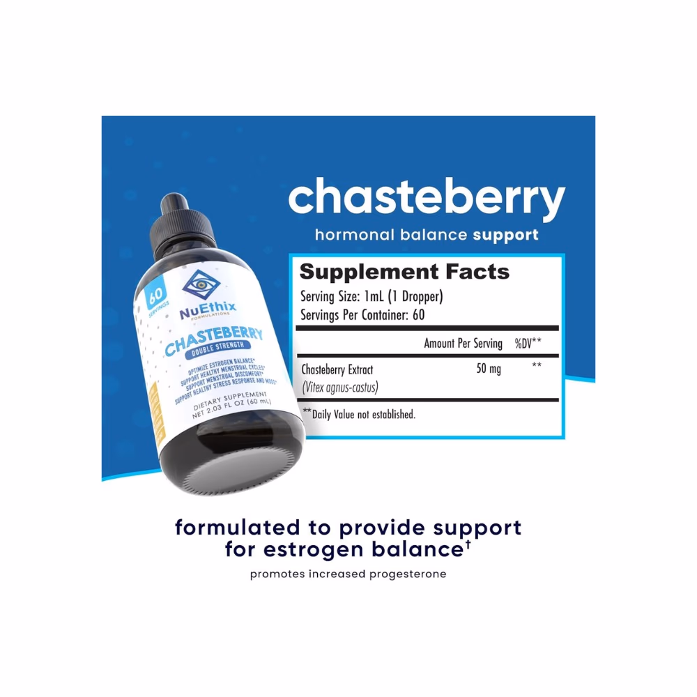 Nuethix Chasteberry Liquid 60ml 3