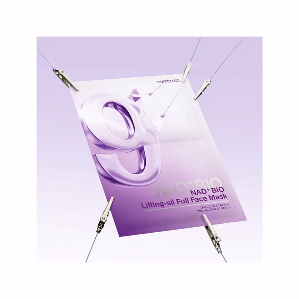 Numbuzin No.9 NAD+ Bio Lifting Full Face Mask 3