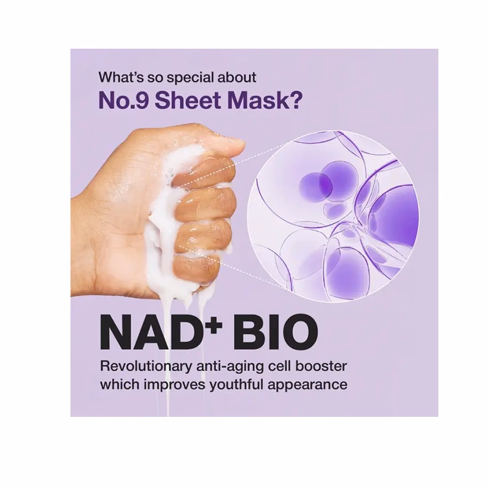 Numbuzin No.9 NAD+ Bio Lifting Full Face Mask 2