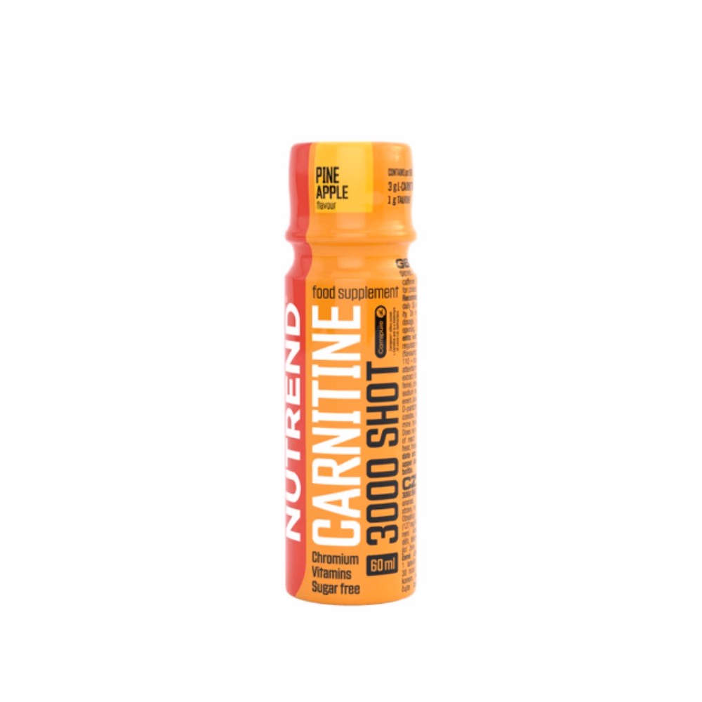 Nutrend Carnitine 3000 Shot Pineapple 60ml- 20 Servings 4