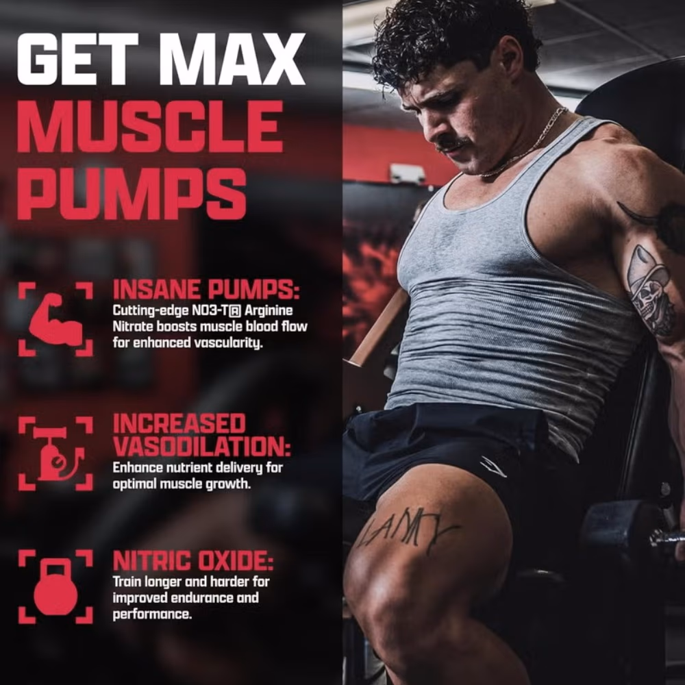 Nutrex NIOX Nitric Oxide – 90 Capsules  4