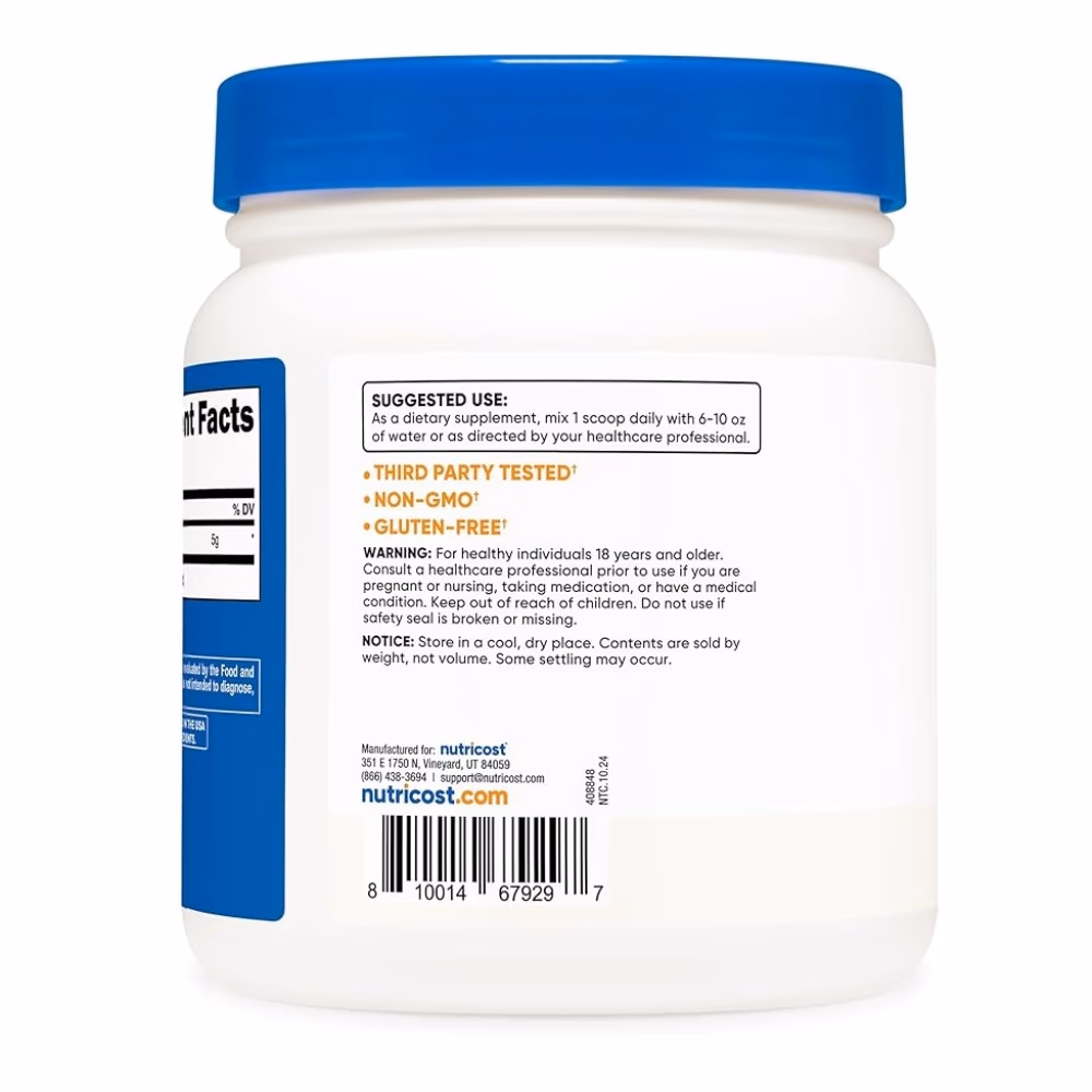 Nutricost L-Arginine Powder Unflavored 500g 3