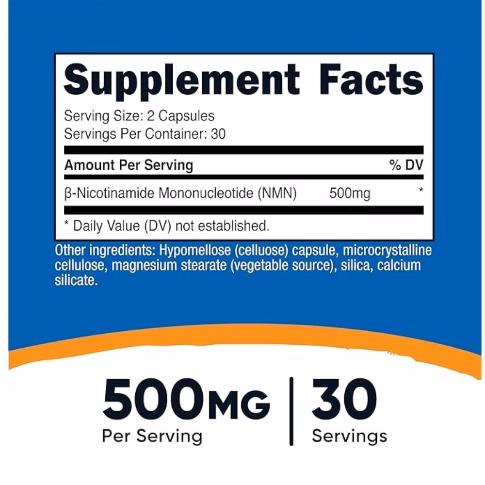 Nutricost NMN 500 mg (60 capsules) 5