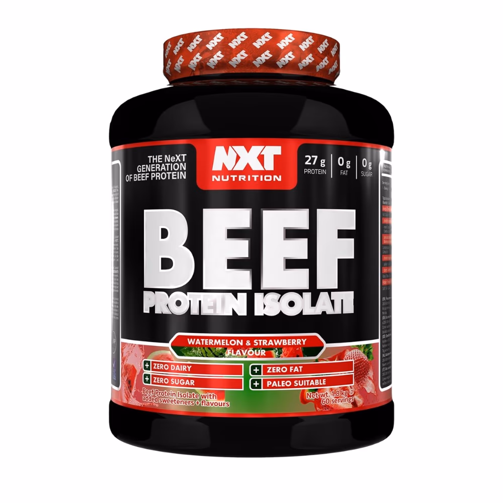 NXT Beef Protein Isolate Watermelon Strawberry 1.8Kg 2