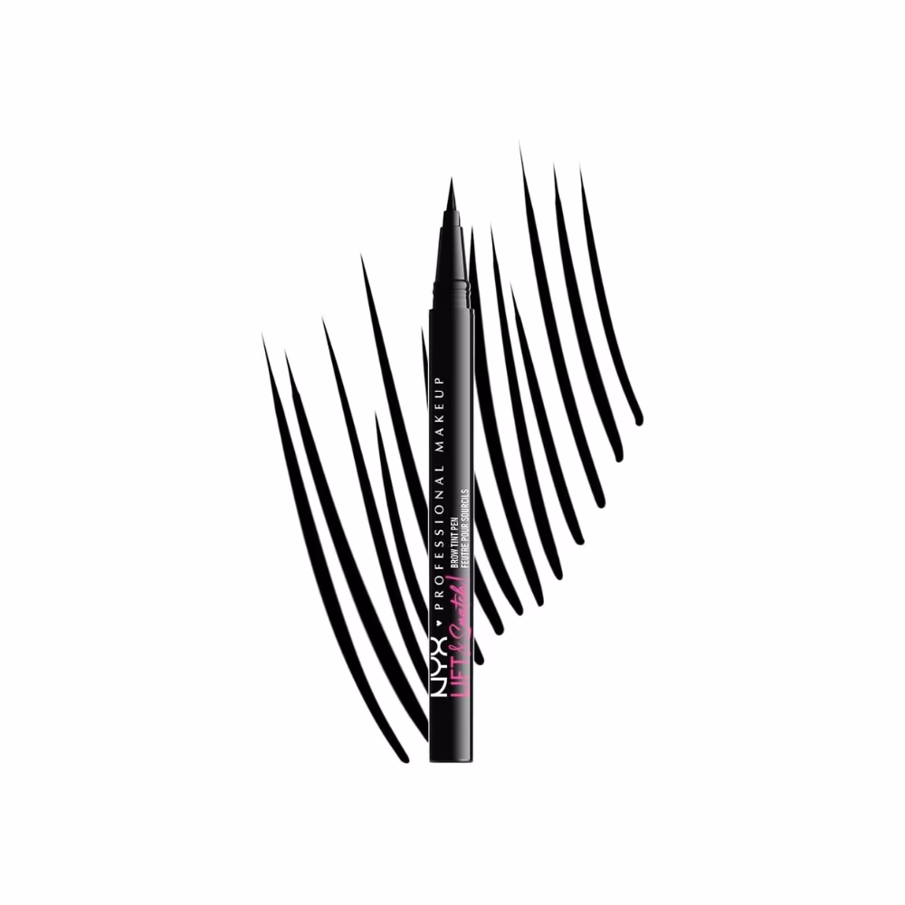 NYX Snatch Brow Tint Pen Black LAS10 1ML 3