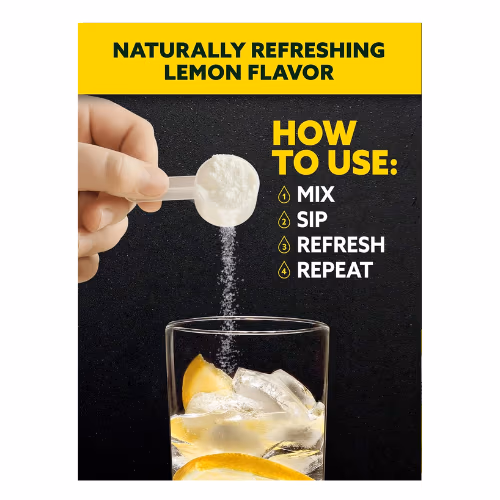 Nature’s Truth Electrolyte Hydration Powder Mix – Lemon Flavor – 121g 5