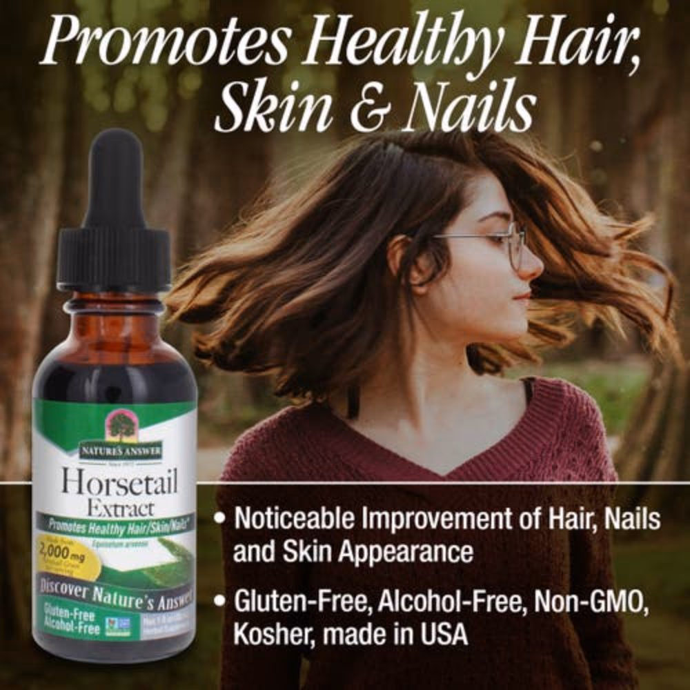 Nature's Answer Horsetail Extract 2000mg 30ml 3