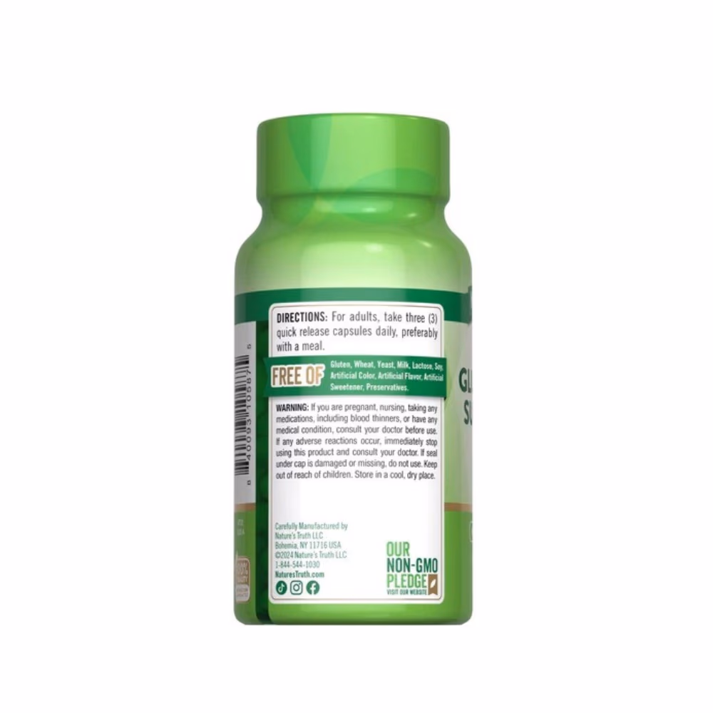Nature's Truth Glucosamine Sulfate 2KCI 3000mg 60 Capsules 5