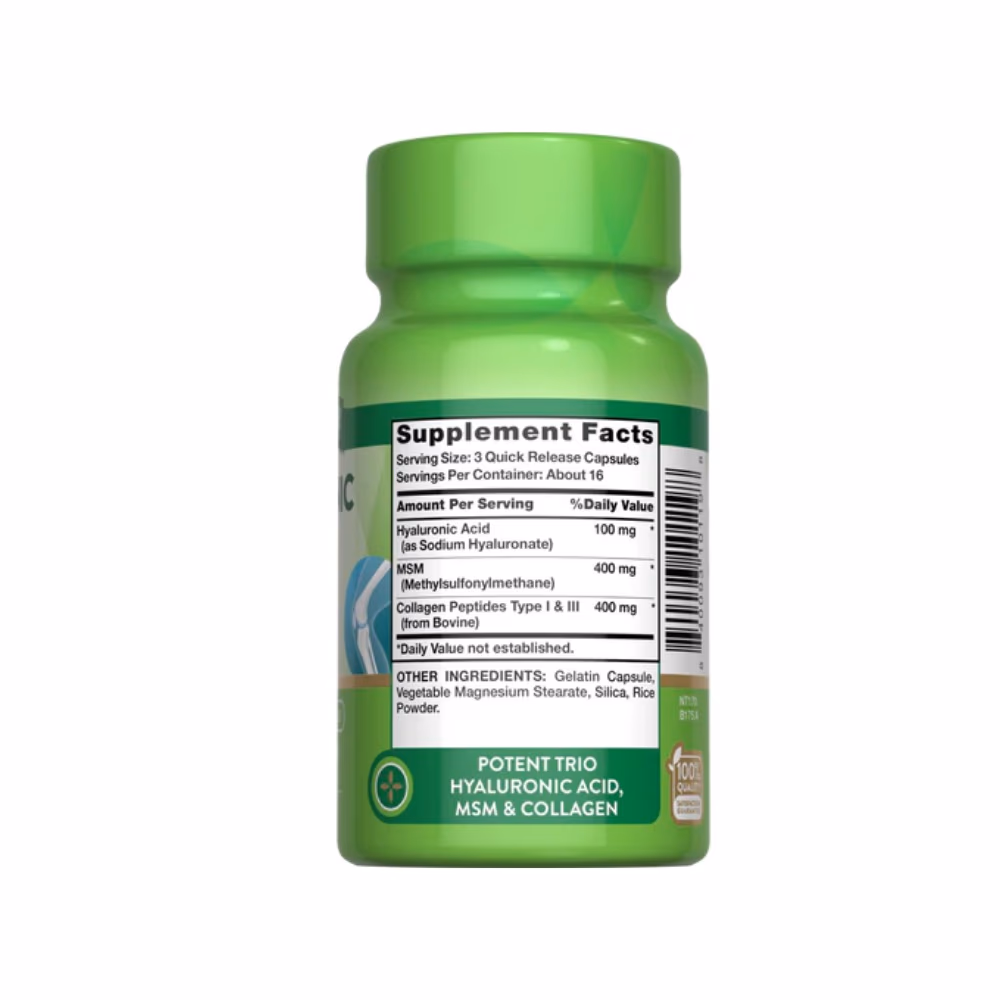 Nature's Truth Hyaluronic Acid Complex 900mg Cap 50 2