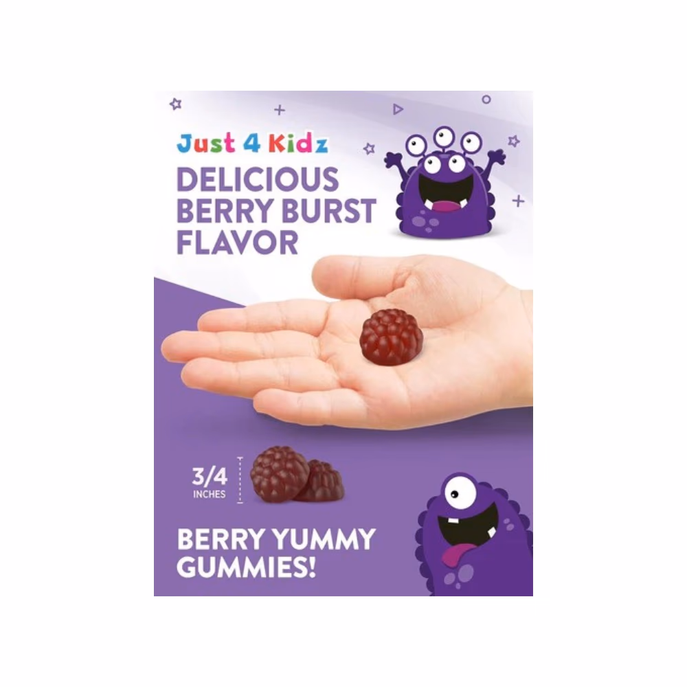 Nature's Truth Kids Sambucus Elderberry Berry Gummies 50s 3