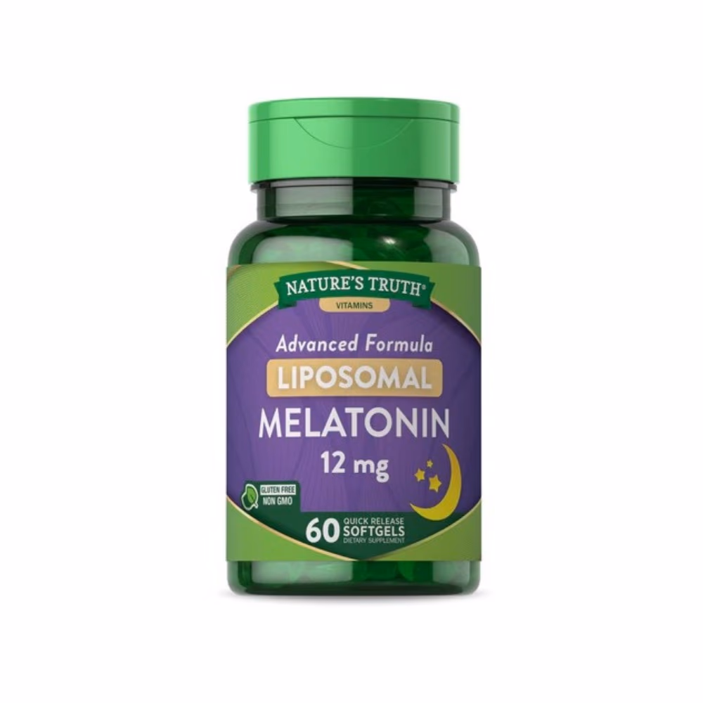 Nature's Truth Liposomal Melatonin 12mg Soft Gels 5