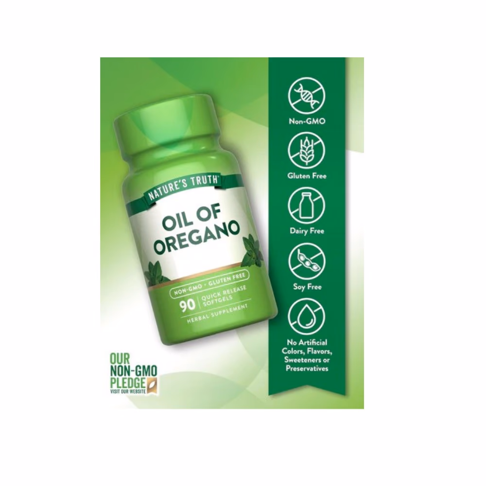 Nature's Truth Oil of Oregano 3000mg Softgels 90s 3
