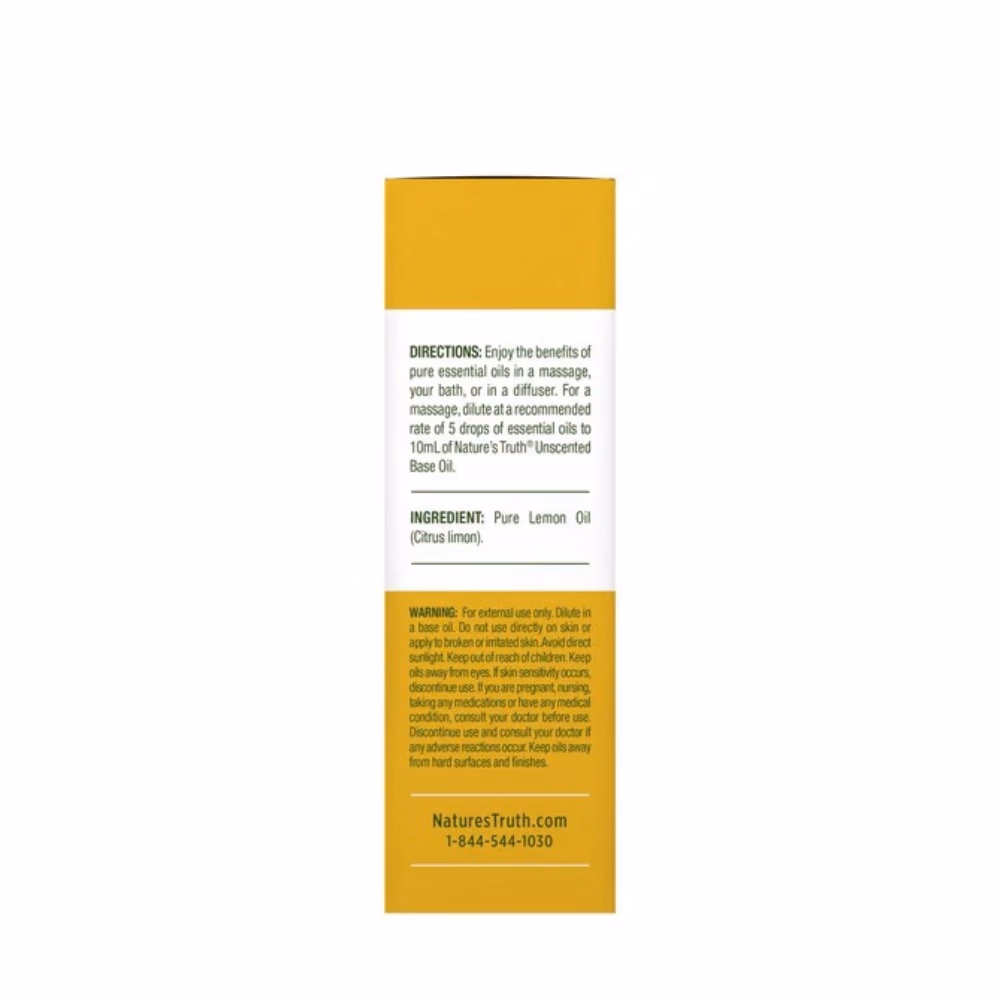 Nature's Truth Pure Essential Oil Lemon 15m 4