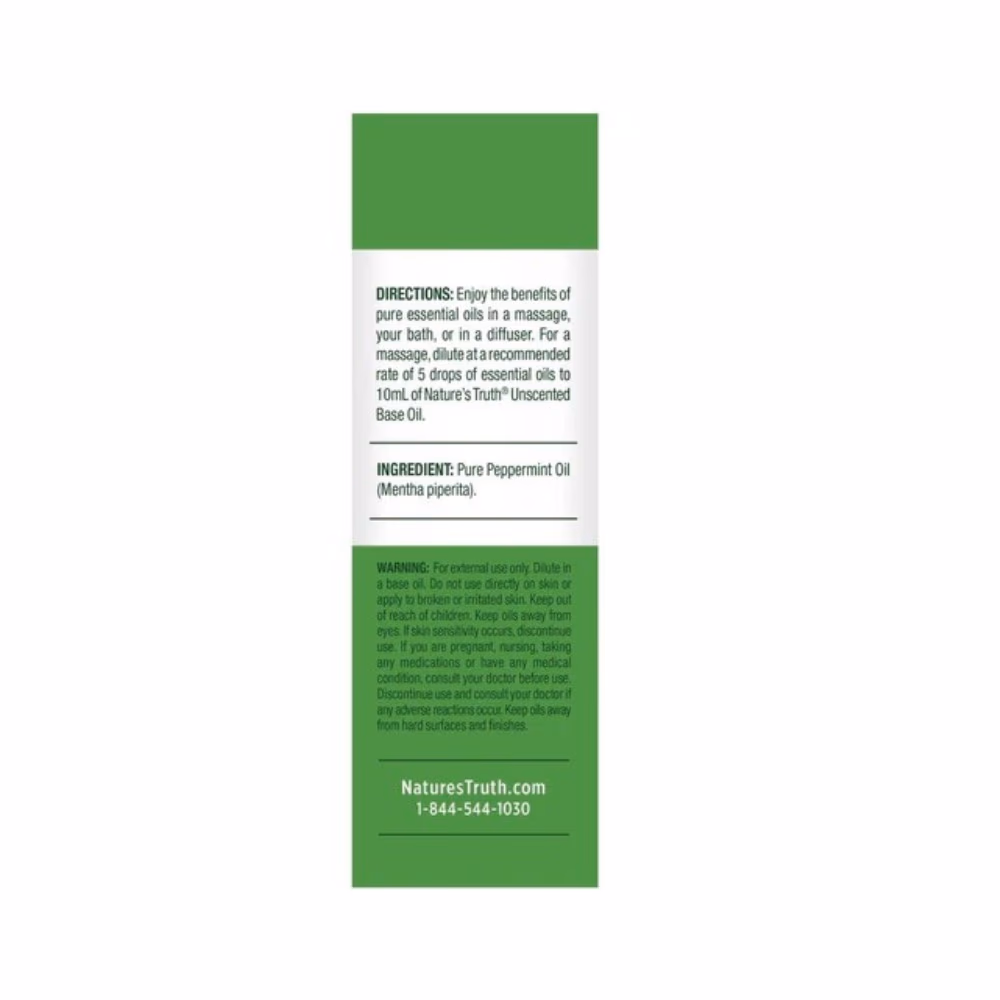 Nature's Truth Pure Essential Oil Peppermint 15ml 2