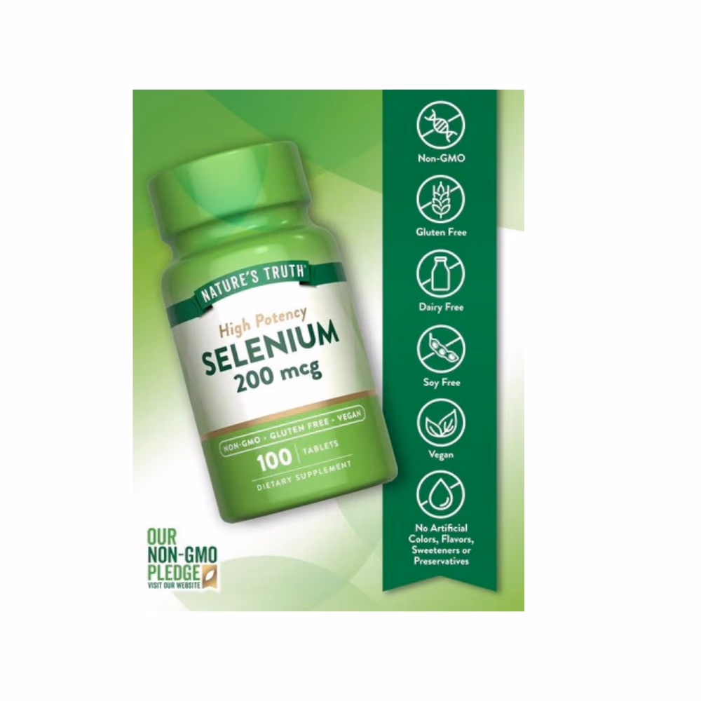 Nature's Truth Selenium 200mcg Tablets 100S 2