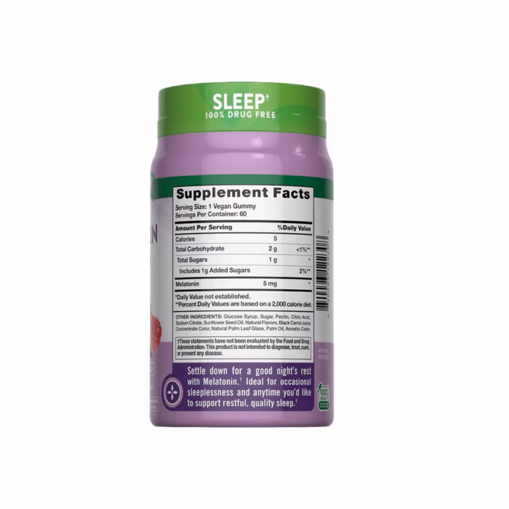 Nature's Truth Sleep Melatonin 5mg Mixed Berry - 60 Gummies 2