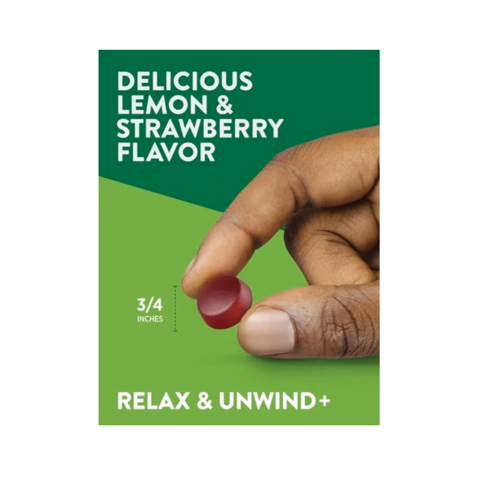 Nature's Truth Stress Support Lemon & Strawberry- 60 Gummies  3