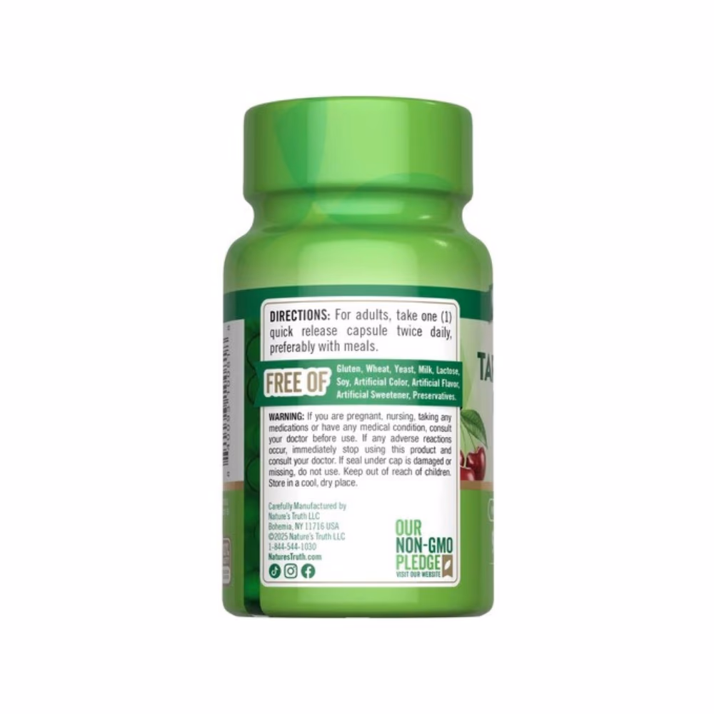 Nature's Truth Tart Cherry Extract 1200mg 90 Caps 2