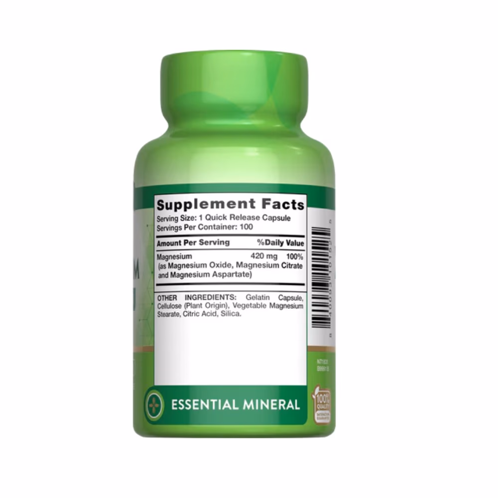 Nature's Truth Triple Magnesium Complex 100 Caps 3