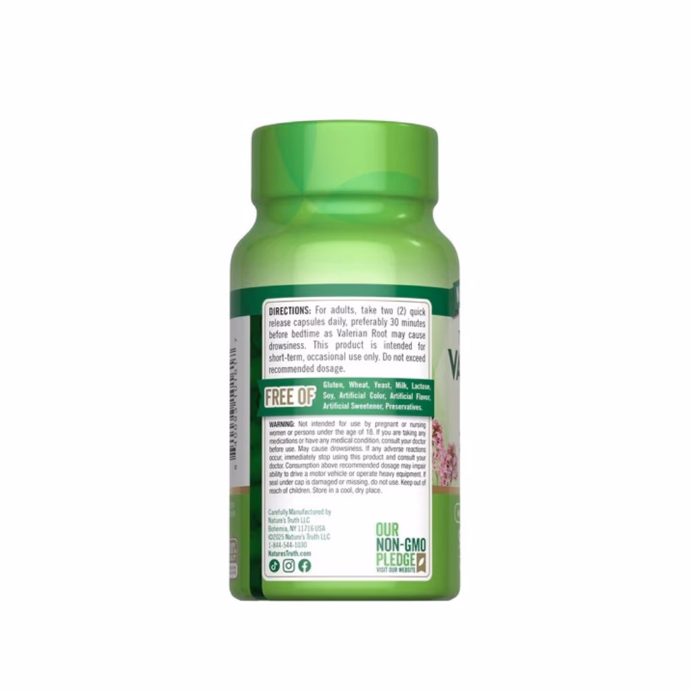 Nature's Truth Valerian Root 2400mg Tablet 90s 2